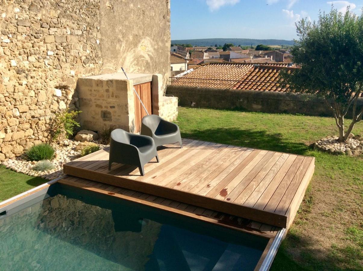 Bed and Breakfast Teva Lespignan Exterior foto